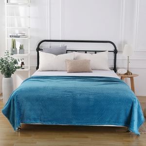 <span class=keywords><strong>Coperta</strong></span> in Pile Jacquard Ondulato FY, Design alla Moda in Giallo, Blu e <span class=keywords><strong>Rosa</strong></span>, Morbida e Calda, 100% Poliestere - Product Image 1