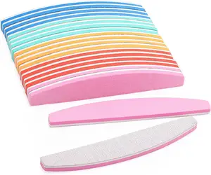 disposable Double Sides Nail File and Buffer 2 in1