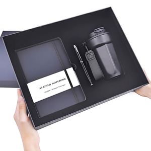 Promotional Business Gifts Office Stationary Gift <b>Set</b> A5 <b>Notebook</b> Gel Pen Tumbler With Logo for Clients Factory Price - Product Image 3