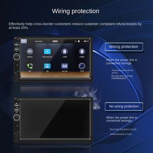 Autoradio à grand écran HD 7 pouces pour lecteur Bluetooth MP5 Connexion USB <span class=keywords><strong>Audio</strong></span> stéréo transfrontalier Format WAV MP3 - Product Image 3