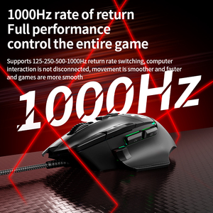 G502x Tốt Nhất Bán Máy Tính Xách Tay Có Dây USB Chuột Chơi Game RGB Chơi Game Ergonomic Máy Tính Quang Học Game Thủ Chuột Cho Máy Tính Chuột Game Thủ - Product Image 4
