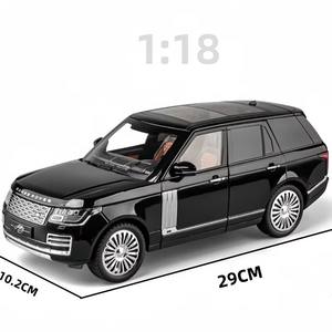 Modelo de Coche de Aleación Fundido a Presión 1:18 <span class=keywords><strong>Land</strong></span> <span class=keywords><strong>Rover</strong></span> Range 2018-2021, Simulación de Coche con Sonido y Luz, Juguete de Exhibición para Niños con Función de Retroceso - Product Image 1