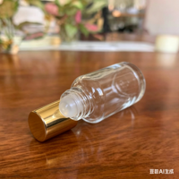 Flacon roll-on en verre 10 ml, flacon à bille roulante en verre 10 ml