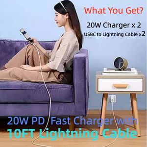 ที่ชาร์จโทรศัพท์รุ่นใหม่ ชาร์จเร็ว Type-C 20w 35W พร้อมสายชาร์จ  ปลั๊กชาร์จ 20w กล่องสายชาร์จ - Product Image 3