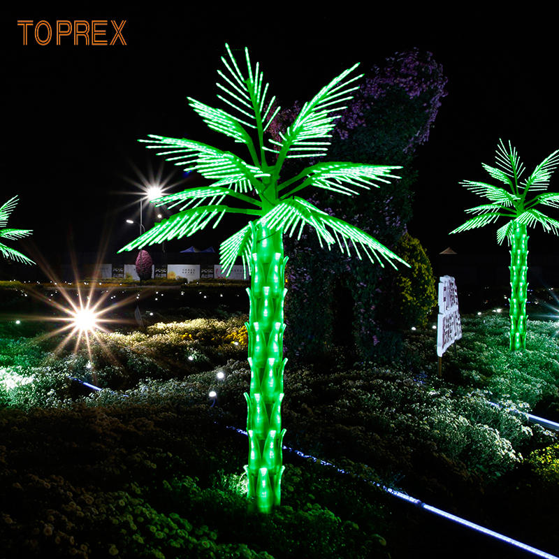 Lightshare Palma artificiale illuminata a energia solare, 1,5 m, 56 luci LED, decorazione per ufficio, casa, feste, Natale, presepe, patio esterno