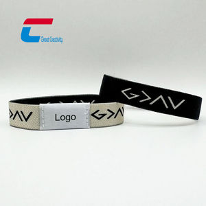 Pulsera delgada de tela de 13mm pulsera Nfc NTAG 213 pulsera Nfc Rfid personalizada verso diario de la Biblia - Product Image 2