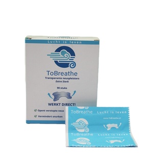 Tiras Nasales para Respirar, Tiras Nasales para Ronquidos de Alta Resistencia que Mejoran el Flujo de Aire para la Congestión Nasal - Product Image 1