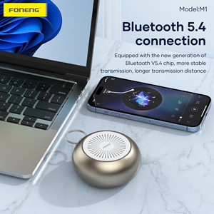 Foneng <span class=keywords><strong>2025</strong></span> New Coming M1 xách tay IP67 kim loại không thấm nước loa không dây đối với Home theatre Pin máy tính giá rẻ giá - Product Image 4