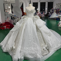 Robe de mariée Jancember MCT03 Exclusive Sweetheart avec broderie appliquée et corset