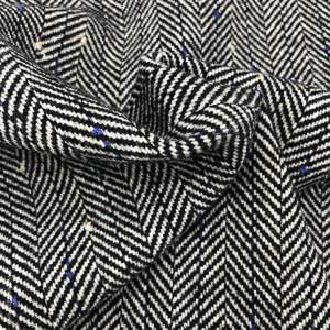 Nuevo Diseño, Suministro de Fábrica, Tela de Punto Jacquard de Lana y Poliéster, Tela de Lana con 30% de Lana para Abrigo - Product Image 3