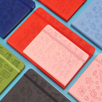 Cuadernos Personalizables con Cubierta de Cuero en Espiral, Hojas Sueltas, Diseño de Dibujos Animados, Impermeables, Reutilizables, Páginas Desprendibles, Regalo, Tamaños A5/A6