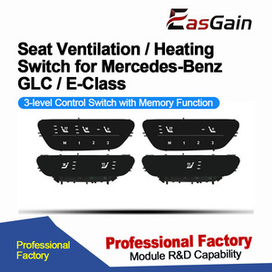Bouton de commande de ventilation et de chauffage des sièges pour <span class=keywords><strong>Mercedes</strong></span> GLC Classe E 2024, rétrofit non destructif, fabriqué en Chine - Product Image 4