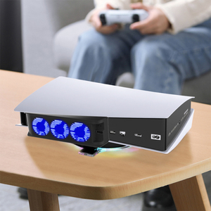 Seenda — ventilateur de refroidissement p5 USB 3.0 ports, <span class=keywords><strong>dissipateur</strong></span> <span class=keywords><strong>thermique</strong></span> automatique, <span class=keywords><strong>pour</strong></span> Console PS 5, éclairage LED bleu - Product Image 5