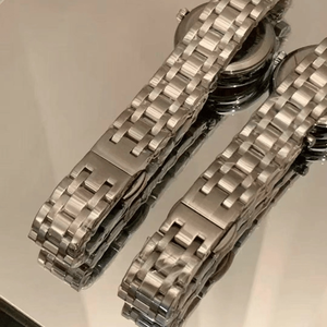 Reloj de Pulsera de Cuarzo de Acero Inoxidable con Esfera Clásica de Números Romanos para Mujer con Fecha Longinesing - Product Image 5