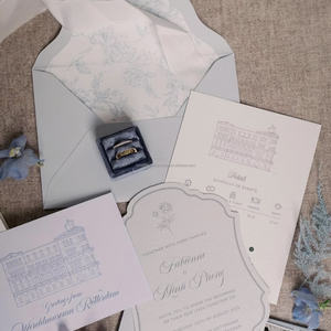 Forro de Sobres para Tarjetas de Regalo de Lujo Personalizadas, Impresión Offset con Estampado en Caliente para Invitaciones de Boda, Cartón Kraft con Logotipo Personalizado - Product Image 4