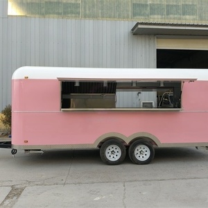 Camion de restauration personnalisé avec équipements de cuisine complets, camion de restauration d'occasion à vendre aux États-Unis, camion de café de rue, voiture de restauration, chariot à tacos et crêpes - Product Image 1