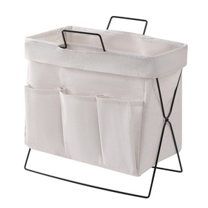 Clothing Organizer Storage Basket Linen Rectangle Standing Type For Living Room Toys Remote Controls Small Items Eco Friendly - Product Image 5
