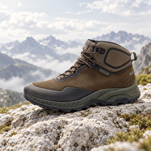 Venta al por mayor de botas al aire libre personalizadas Botas de senderismo de hombre botas de trekking de ante impermeable para los hombres zapatillas de deporte al aire libre - Product Image 2