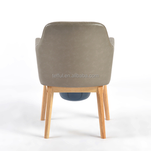 Chaise de toilette médicale pour personnes âgées avec seau amovible - Product Image 6