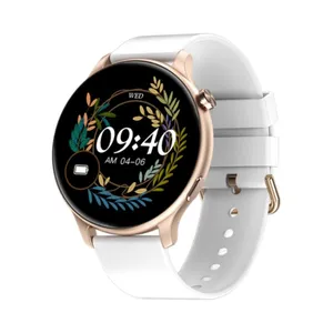 Smart Watch FW01 originale da 1.28 pollici con schermo a colori e cinturino intelligente per il monitoraggio della frequenza cardiaca