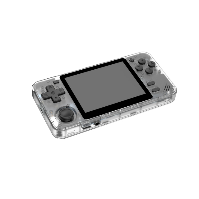 POWKIDDY 3.5 Inch IPS OCA Full Fit Screen RGB10X Portable Handheld Game Console Retro Open Source System Gaming Console