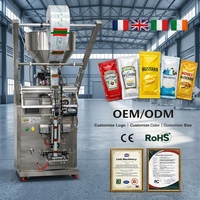 Machine d'emballage alimentaire verticale automatique pour sachets de miel, lait, ketchup et sauces en bâtonnets