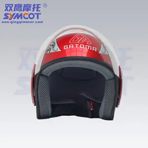 Plásticos modificados (abs) capacete de moto, casco rasin, escudo de vidro livre de 4-6 metros, caído, custo barato