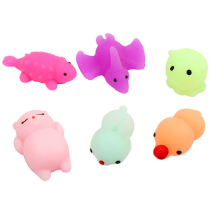 Venta caliente TPR Christmas Cat Mochi Silicona Anti-Stress Squishy Toys Slow Rising Rubber Squeeze Toys para niños - Product Image 6