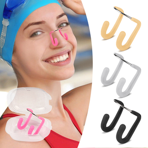 Nuevo Clip Nasal de Silicona en Forma de U para Natación, Marco de Acero Inoxidable 304, Impermeable, Antideslizante, Tapón Nasal para <span class=keywords><strong>Entrenamiento</strong></span> de Natación <span class=keywords><strong>Sincronizada</strong></span> - Product Image 1