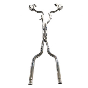 Sistema de <span class=keywords><strong>Escape</strong></span> Catback para <span class=keywords><strong>Mercedes</strong></span>-Benz E63/E63s AMG W213 4.0TT 2017-2023, Tubo de <span class=keywords><strong>Escape</strong></span> de Acero Inoxidable con Silenciador - Product Image 3
