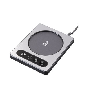 Chauffe-tasse de bureau, chauffe-gobelet, cadeaux de bureau et de Noël, technologie tactile et écran LCD numérique, acier inoxydable <span class=keywords><strong>304</strong></span> - Product Image 6