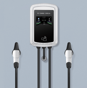 RTFLY Nouvelle Conception <span class=keywords><strong>Chargeur</strong></span> Mural <span class=keywords><strong>Double</strong></span> pour Véhicules Électriques 22 kW Charge Rapide <span class=keywords><strong>Double</strong></span> Station de Recharge pour Voitures Électriques GB/T Type 1 Type 2 - Product Image 3