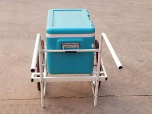 Carrito de Comida Móvil Pequeño para Restaurante, Bicicleta con Carrito para Catering - Product Image 5