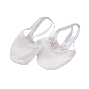 Chaussures <span class=keywords><strong>de</strong></span> danse <span class=keywords><strong>de</strong></span> gymnastique pour femmes, dessus en microfibre, semelle extérieure en cuir <span class=keywords><strong>de</strong></span> vachette, bout plein, avec demi-semelle tournante - Product Image 5