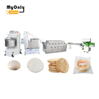 Machine automatique de fabrication de roti, de samoon irakien, de pain pita, ligne de production de pain lavash