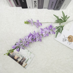 Faux 85cm <span class=keywords><strong>Delphinium</strong></span> Arrangement De Fleurs <span class=keywords><strong>Plante</strong></span> Artificielle pour La Décoration Intérieure Décor De Mariage - Product Image 5