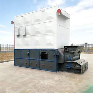 Chaudière industrielle à tube de flamme à huile thermique série YLW - Brûleur horizontal multi-combustibles pour charbon/paille/pellets de biomasse - Product Image 1