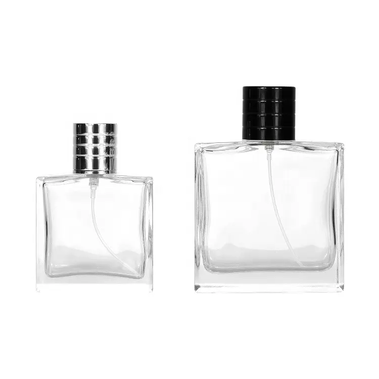 Frascos de perfume 100ml 50 ml, frascos de perfume da moda, masculino, pulverizador vazio