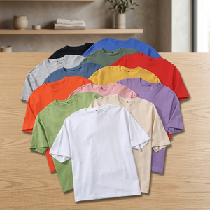 เสื้อยืดฮิปฮอปยูนิเซ็กซ์ปี 2022 แห้งเร็ว เนื้อผ้านุ่ม คอเสื้อเรียบ ราคาถูกสุดๆ สต็อกจากบังกลาเทศ ขายส่ง FOB $0.95-1.40 ขั้นต่ำ 500 ตัว รหัสกลุ่ม - Product Image 3