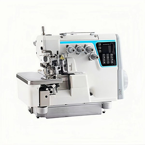 Máquina de Coser Overlock Computarizada de Alta Velocidad de 3/4/5 Hilos con Motor Paso a Paso y Cortahilos Automático para Uso Industrial y Doméstico - Product Image 2