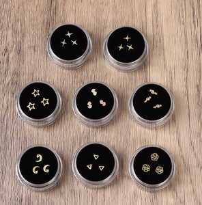 Venta Caliente: Gemas Dentales Sandra, Chapadas en Oro Sólido de 18K, con Parte Posterior Plana, Accesorios Multiusos para Blanqueamiento Dental, Venta al Por Mayor Personalizada - Product Image 6