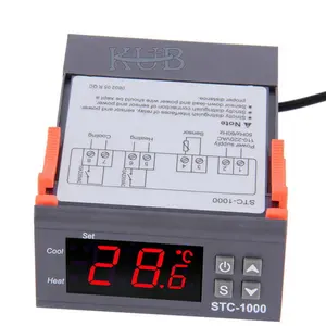 STC-1000 termostato digital da geladeira com sensor ntc controlador de temperatura digital