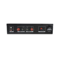 Amplificateur de puissance mélangeur tout-en-un de classe D 100V de haute qualité avec commandes d'écho pour les écoles de conférence de barres