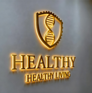 3D <span class=keywords><strong>Gold</strong></span> Metal Logo LED Letter Sign Channel Letter Sign 3D Logo Wall para tienda Electronic Sign - Product Image 6