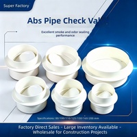 Clapet anti-retour en ABS de haute qualité pour ventilation, sortie de conduit d'extraction de hotte de cuisine, anti-odeur, léger