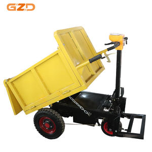 Stand Pessoas Mini 3 Rodas Dumper Site <span class=keywords><strong>Loader</strong></span> 800kg Caminhão Leve Carrinho Elétrico - Product Image 1