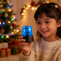 Mini projecteur de scène disco rotatif à LED, lumière de fête multicolore à effet clignotant, décoration de fête d'anniversaire pour enfants, lumière de scène disco pour salle de classe