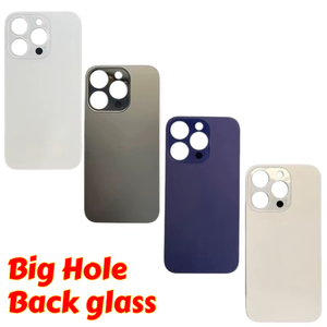 Verre arrière pour <span class=keywords><strong>iPhone</strong></span> 12 13 Mini 14Pro 14 Pro Max avec grande ouverture pour caméra, réparation et remplacement par laser - Product Image 2