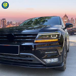 YU GUANG pour <span class=keywords><strong>Volkswagen</strong></span> <span class=keywords><strong>Tiguan</strong></span> Version USA 2017-2020 Mise à niveau des phares USA VW <span class=keywords><strong>Tiguan</strong></span> <span class=keywords><strong>Allspace</strong></span> Phare LED complet Phare avant DRL - Product Image 4