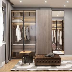 Nouvelle armoire sur mesure de style moderne, armoire professionnelle de conception moderne, armoire encastrée dans le mur - Product Image 6